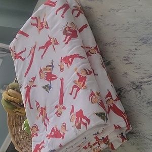 Pottery Barn Kids The Elf on the Shelf® Flannel Duvet covers $65 each $125 both
